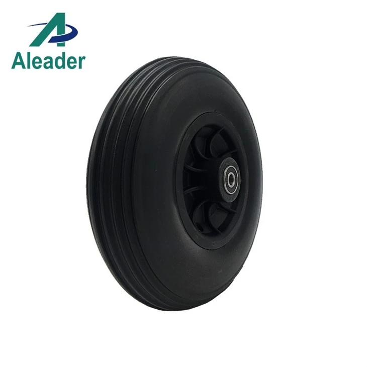 Caster PU Tires And Wheels 8x2