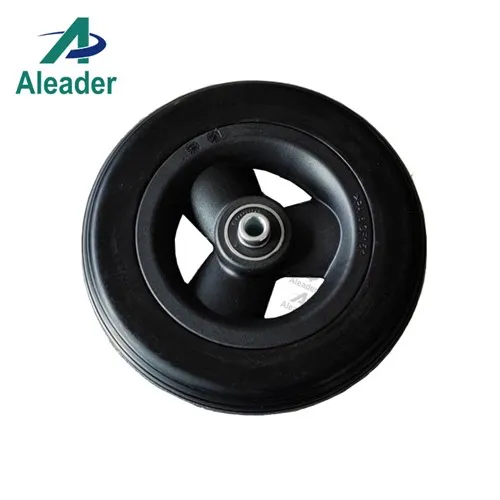 PU Solid manuaalsed ratastoolirattad